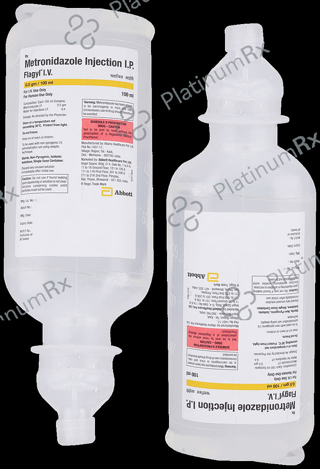 Flagyl IV 500mg Solution For Infusion 100ml