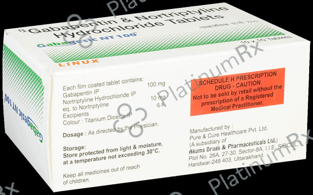 Gabagesic NT 100/10mg Tablet 10s