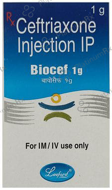 Biocef 1g Injection 1s