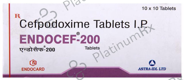 Endocef 200 Tablet