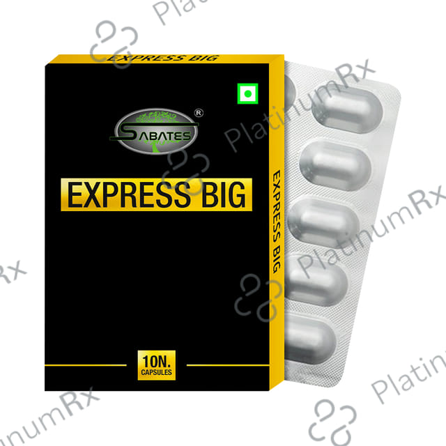 Sabates Express Big Capsule 10 capsules