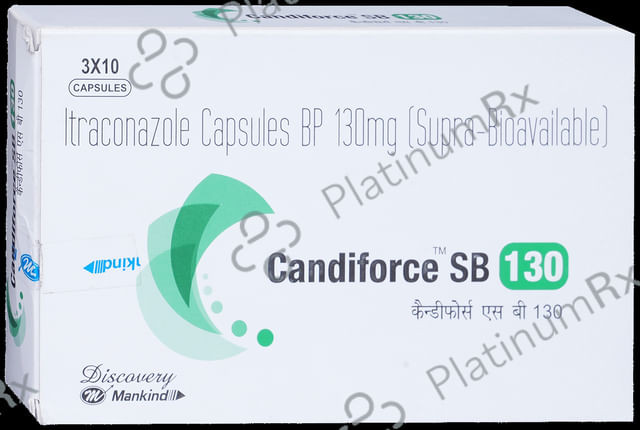 Candiforce SB 130mg Capsule 10s