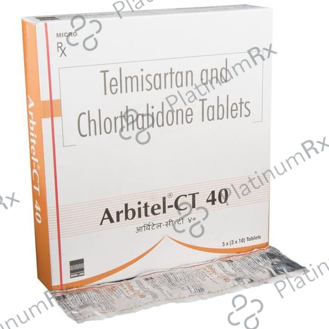 Arbitel CT 40/12.5mg Tablet 10s