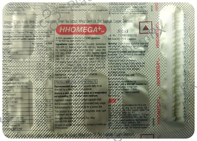 Hhomega Plus Capsule 10s