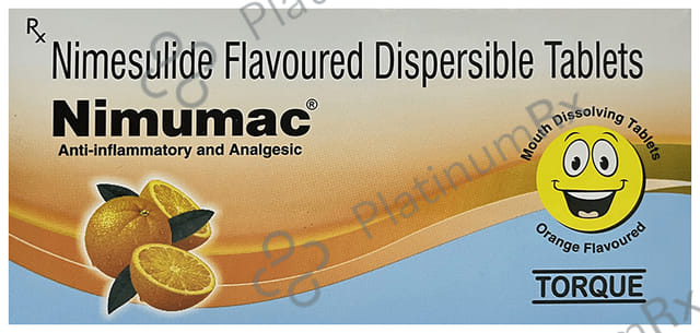 Nimumac Tablet DT Orange 10s