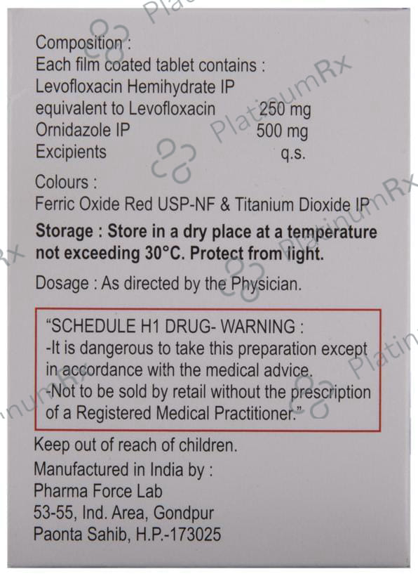 Fynal OZ 250/500mg Tablet 6s