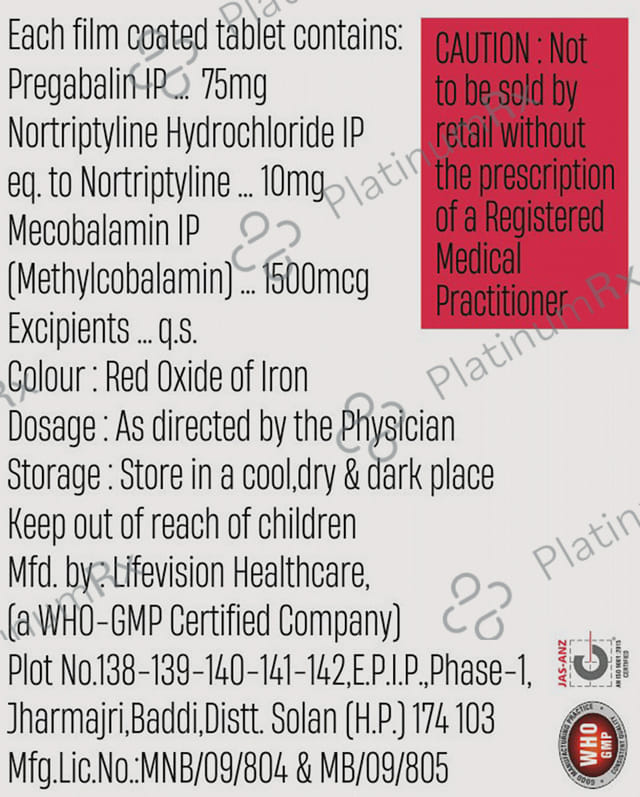 Alpharon NT Tablet SR 10s