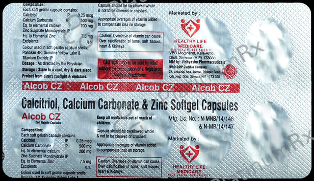 Alcob CZ Soft Gelatin Capsule 10s