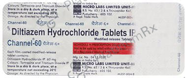 Channel 60mg Tablet 10s