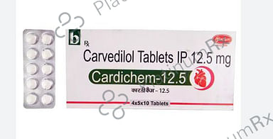 Cardichem 12.5mg Tablet 10s
