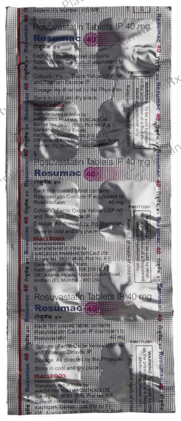 Rosumac 40mg Tablet 10s