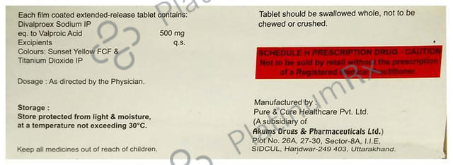 Bypol OD 500mg Tablet ER 10s