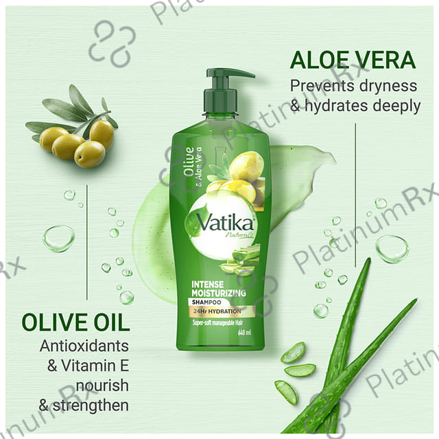 Dabur Vatika Natural Intense Moisturizing Shampoo