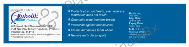 Zubofresh Dental Toothpaste 50gm