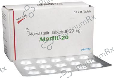 Atorfit 20 Tablet 15 Tablet