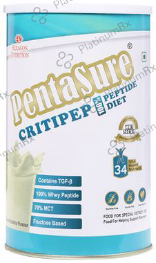 PentaSure Critipep Flavour Creamy Vanilla Powder 400gm