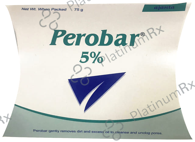 Perobar 5% Cleansing Bar 75gm