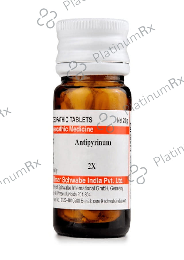 Dr Willmar Schwabe India Antipyrinum Trituration Tablet 2X