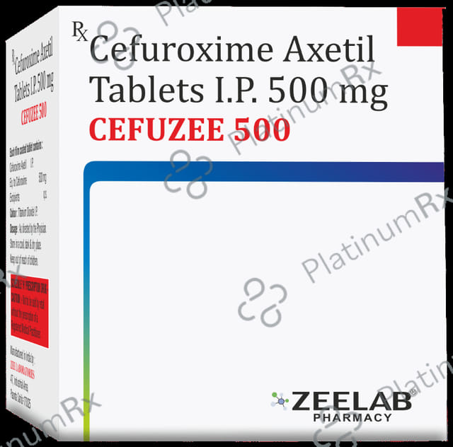 Cefuzee 500mg Tablet 4s