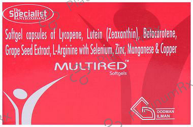 Multired Softgel Capsule
