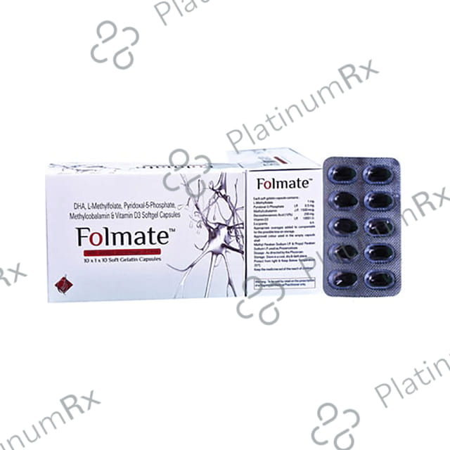 Folmate Soft Gelatin Capsule 10s