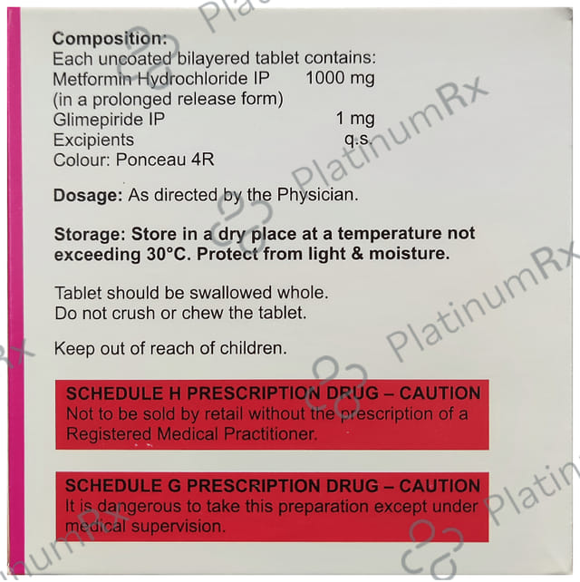 Twipride M 1 Forte Tablet PR
