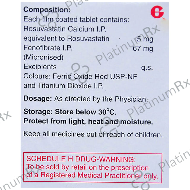 Razel F 5/67mg Tablet 15s