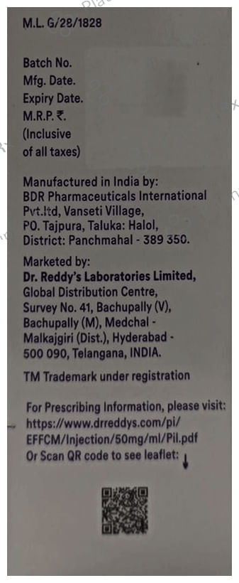 Effcm 50mg Injection 20ml