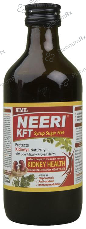 Neeri KFT Sugar Free Syrup 200ml