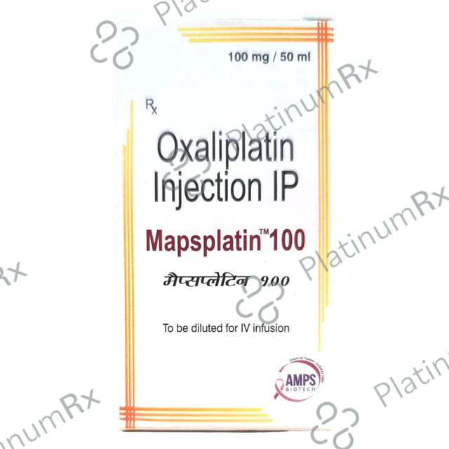 Mapsplatin 100mg Injection