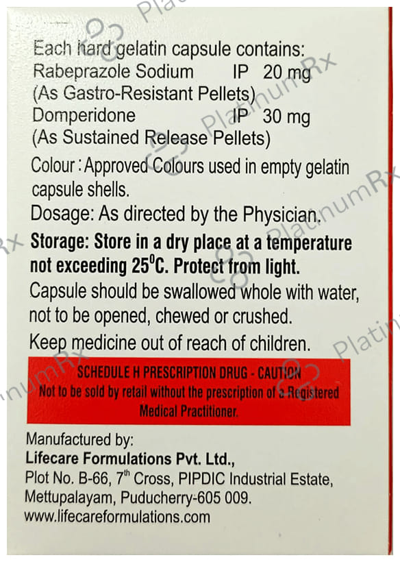 Wellreb D 30mg/20mg Capsule SR