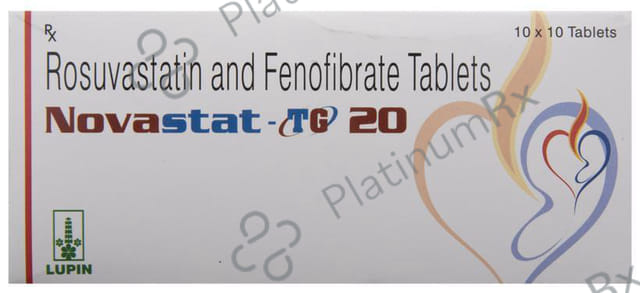 Novastat TG 160/20mg Tablet 10s