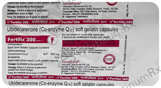 Fertilix 300mg Softgel 10s