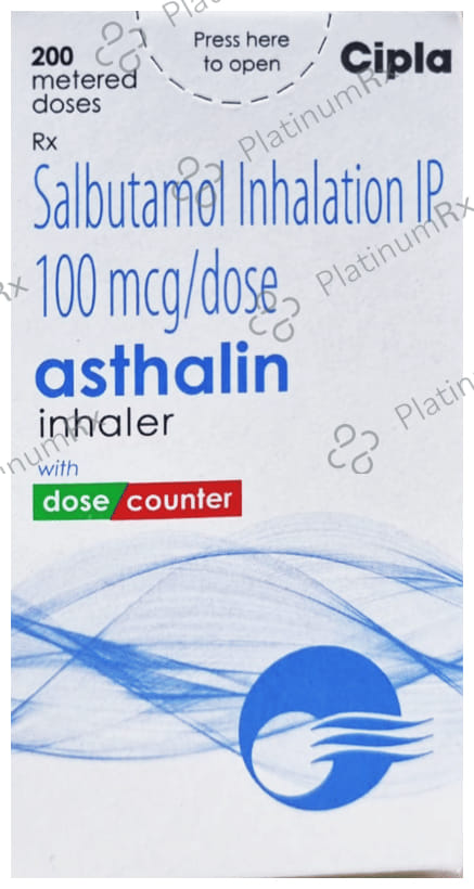 Asthalin 100mcg Inhaler 200MDI