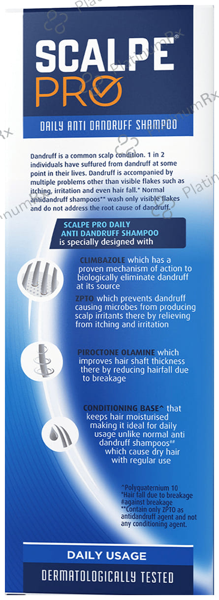 Scalpe Pro Anti Dandruff Shampoo 400ml