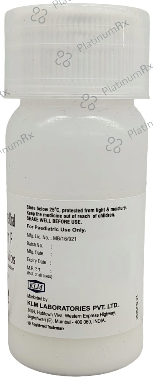 Sofidoxim DS 100mg Oral Suspension 30ml