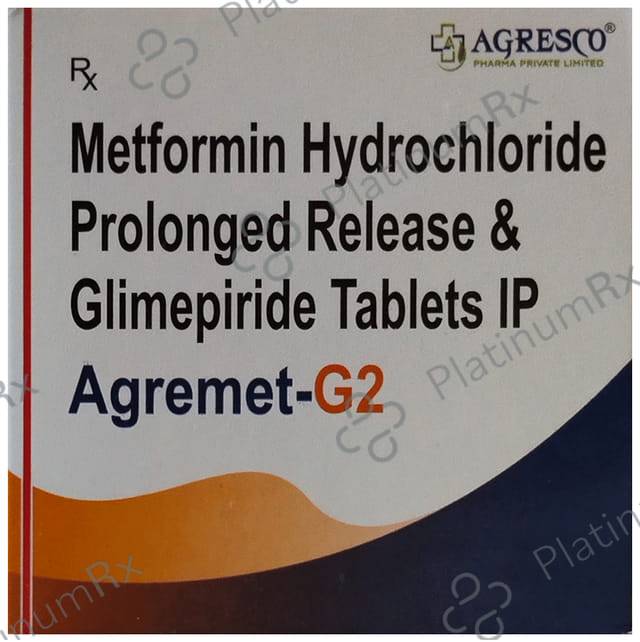 Agremet G 2/500mg Tablet PR 10s
