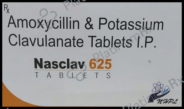 Nasclav 625 Tablet