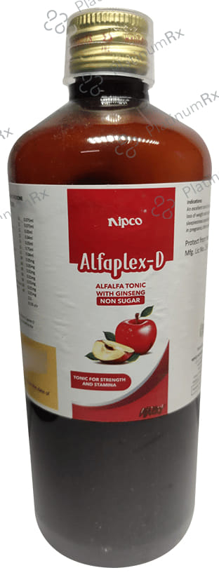 Nipco Alfaplex-D Alfalfa Tonic with Ginseng