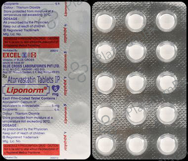 Liponorm 5mg Tablet