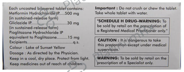 Dianorm Total 30/500/15mg Tablet SR 10s