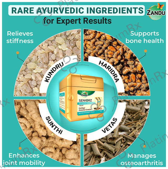 Zandu Seniorz Complete Joint Expert Tablet 60s