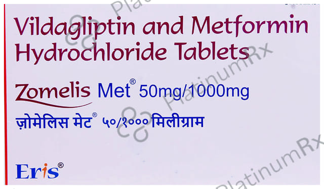 Zomelis Met 50/1000mg Tablet 15s