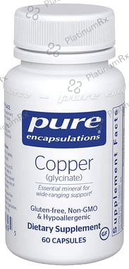 Pure Encapsulations Copper (Glycinate) Capsule