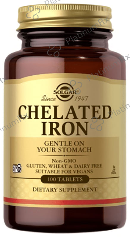 Solgar Chelated Iron Tablet