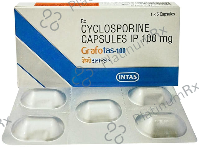 Grafotas 100mg Capsule 5s
