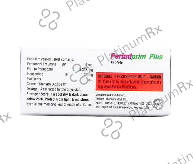 Perindprim Plus 4/1.25mg Tablet 10s