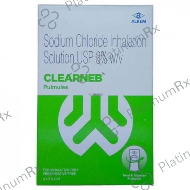 Clearneb Pulmules Inhalation Solution 5X4ml