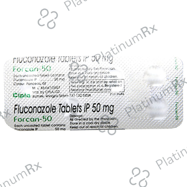 Forcan 50mg Tablet 4s