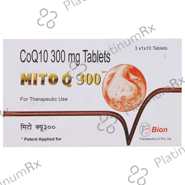 Mito Q 300mg Tablet 10s